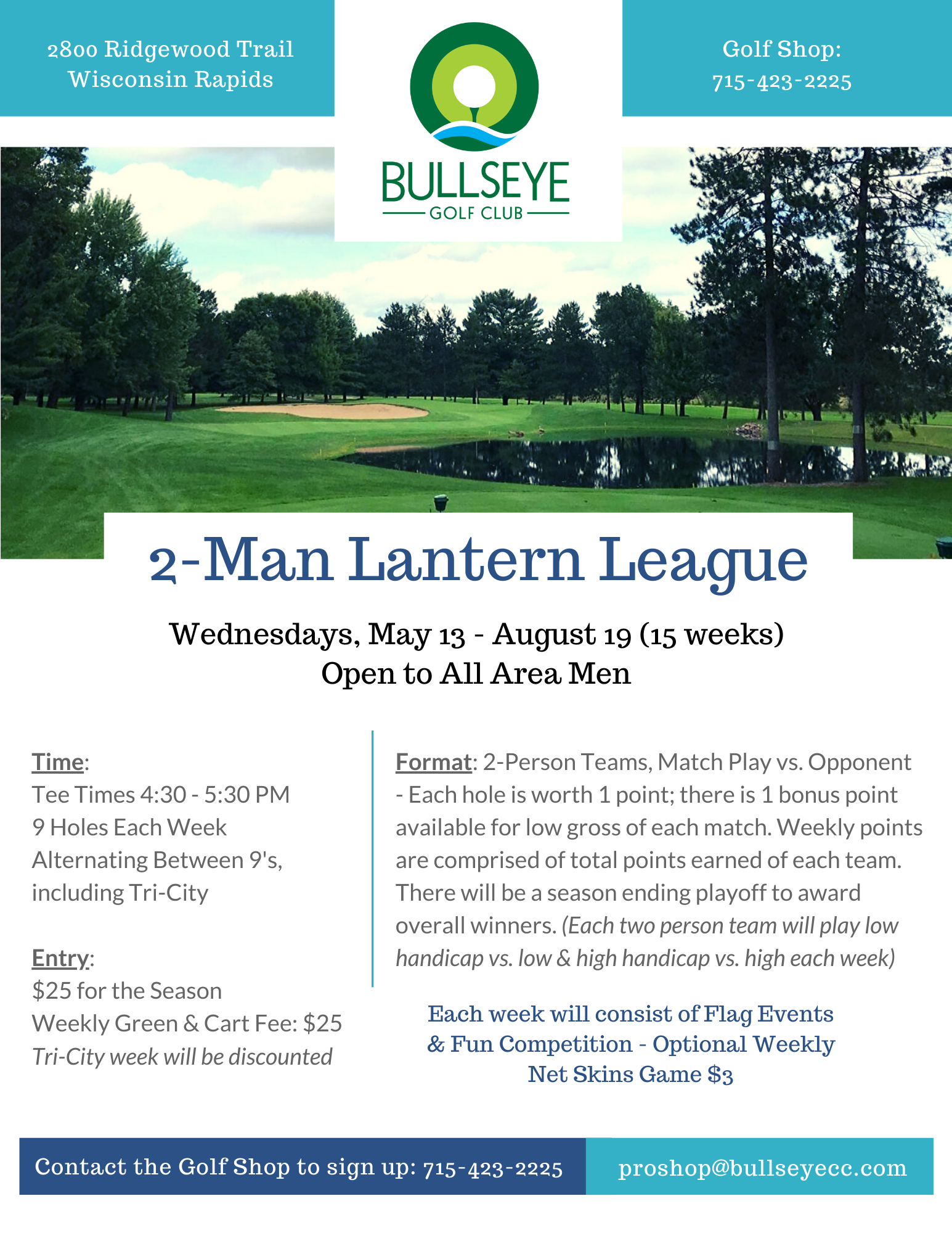 Golf Leagues Bullseye Golf Club